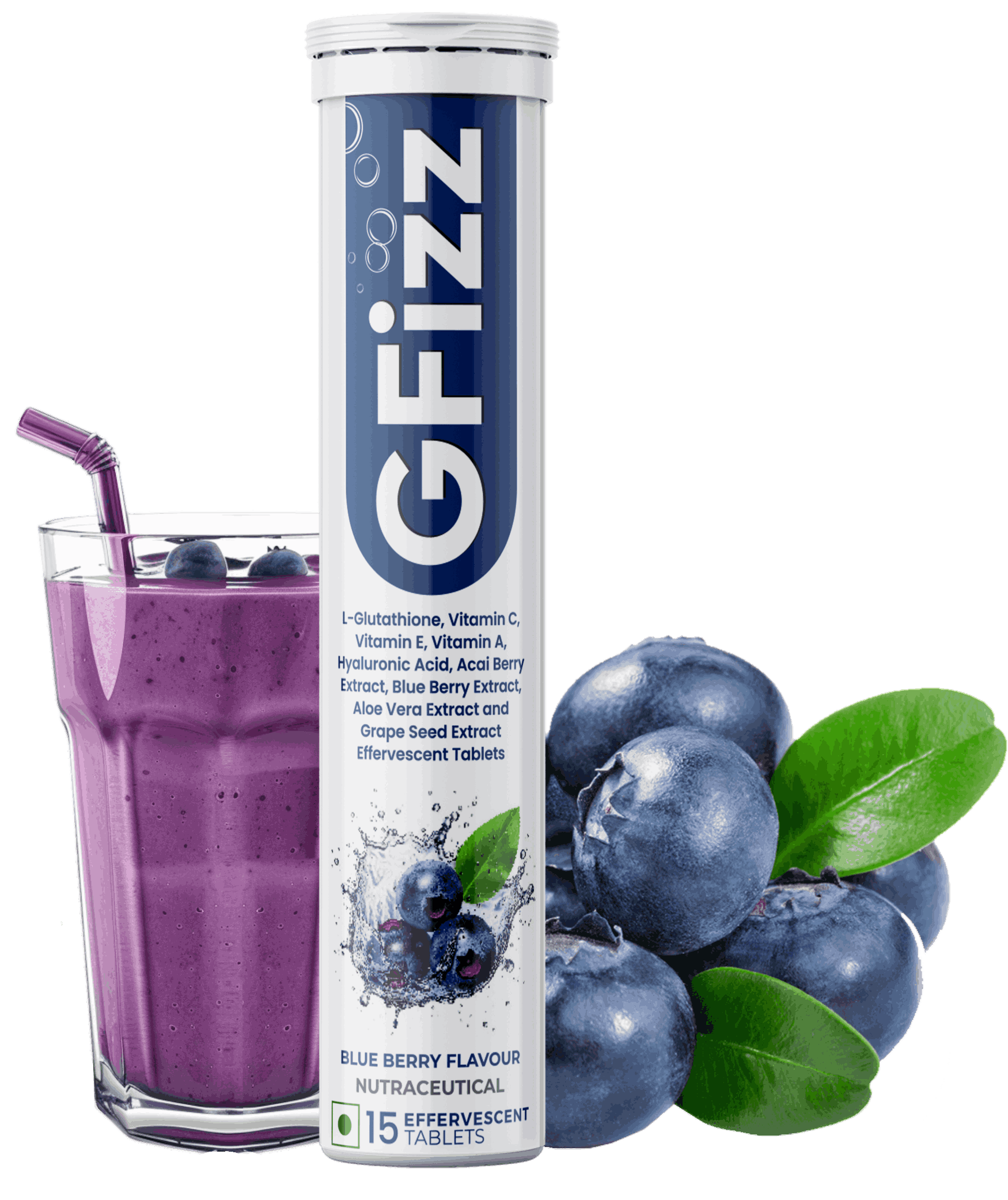 Gfizz - Effervescent Antioxidant & Skin Brightening Tablets