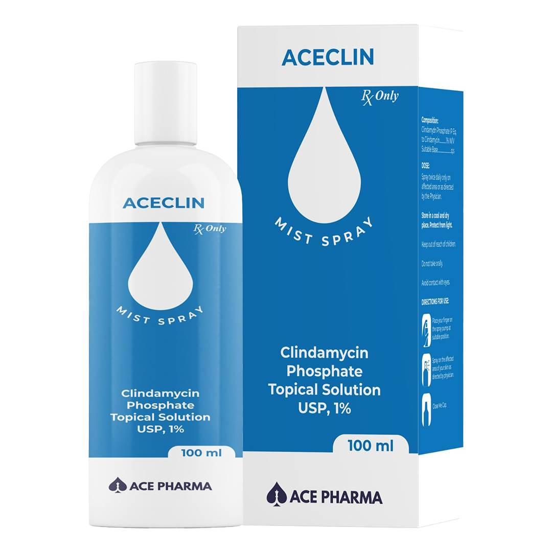 Aceclin – Clindamycin Phosphate Mist Spray
