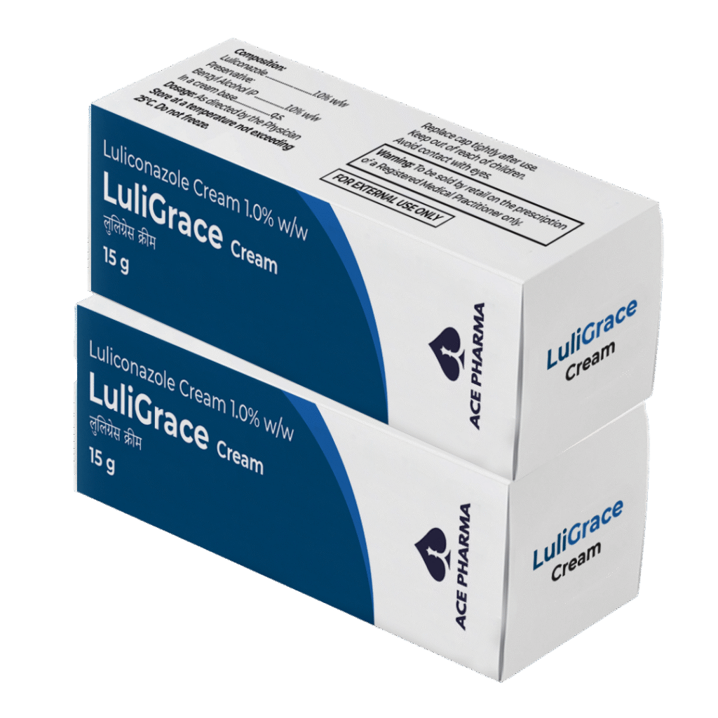 LuliGrace – Luliconazole 1% w/w Antifungal Cream