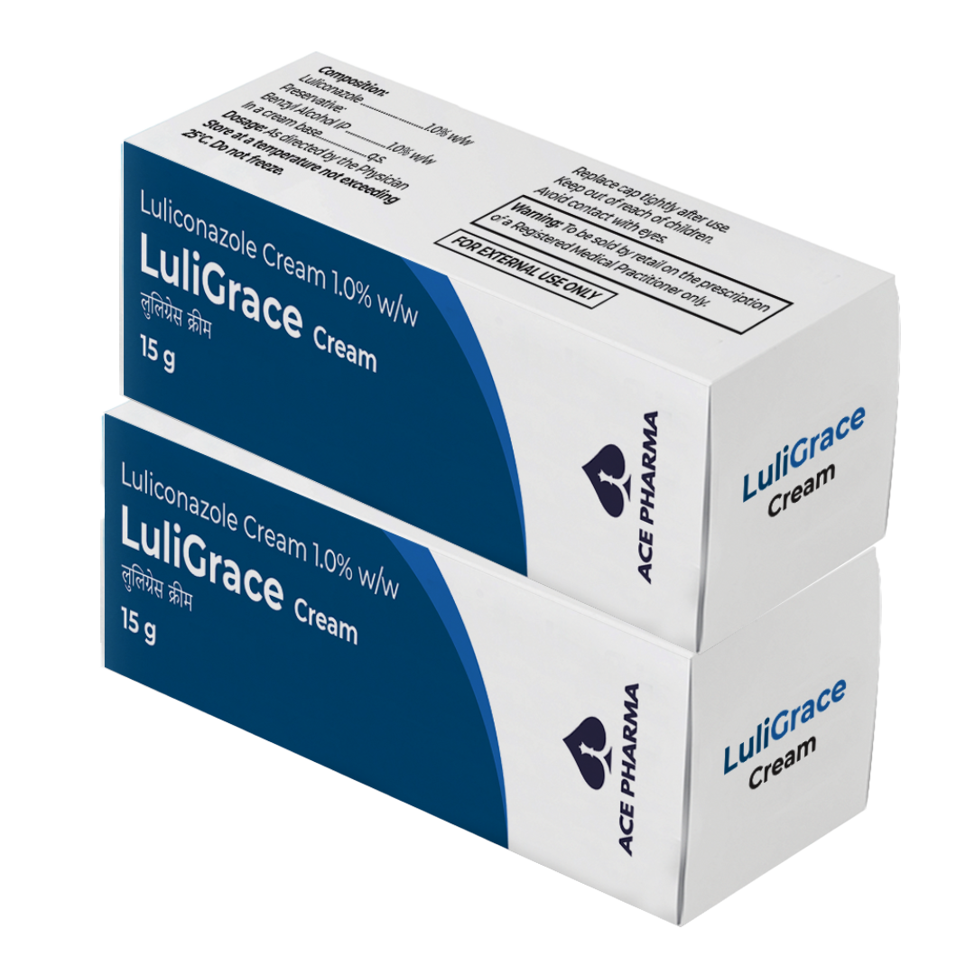 LuliGrace – Luliconazole 1% w/w Antifungal Cream